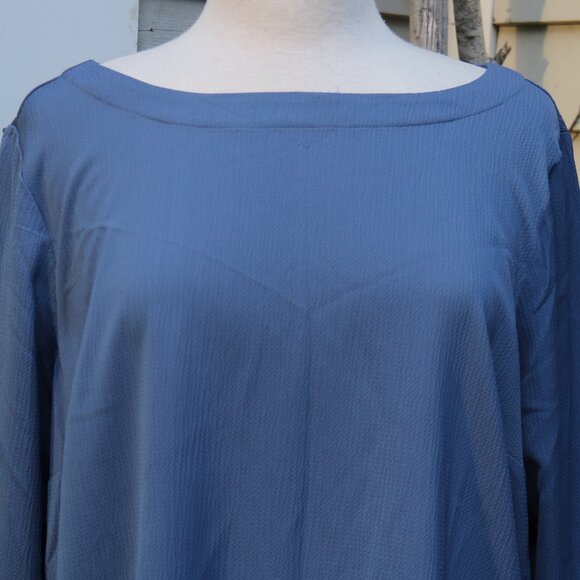 J. Jill Soft Blue Tunic Top - Picture 2 of 7